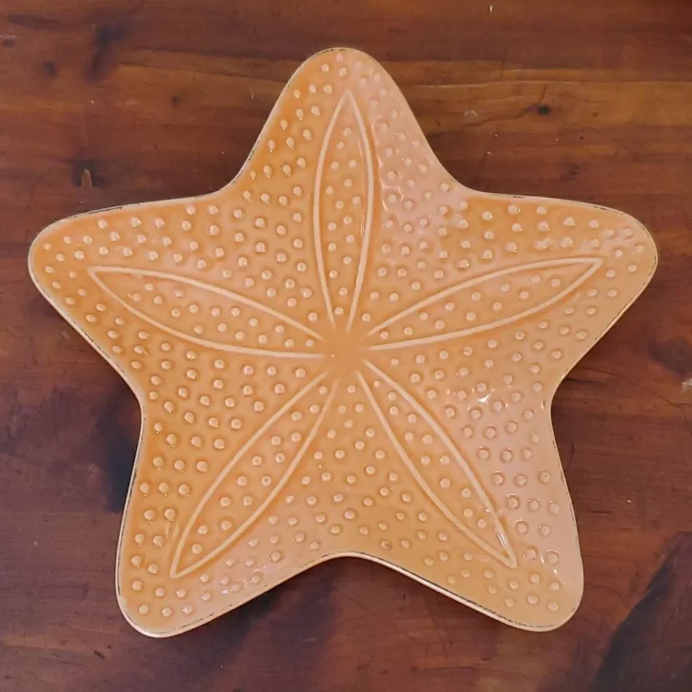 Primitive Artisan Starfish Plate